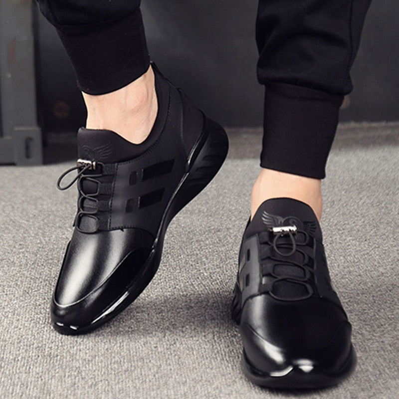 Scarpa Premium Orthopedica in Cuir Comoda